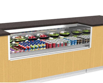 Structural Concepts Oasis CO-3R Refrigerated Self-Service Counter Case 32″D – Freestanding, Counter Height or Under Counter Models