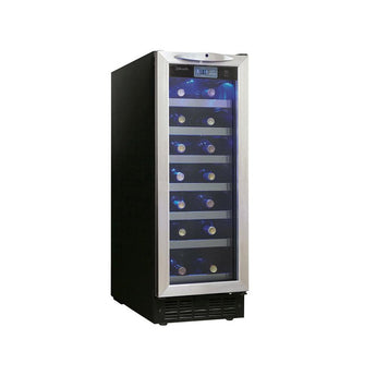 Danby Silhouette Pecorino 27 Bottle Wine Cooler - Stainless Steel Door - DWC276BLS