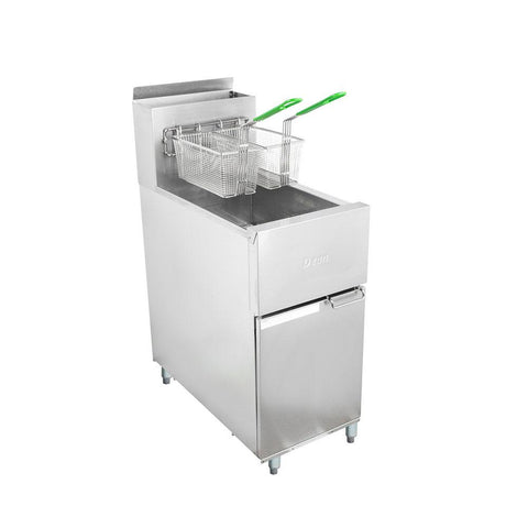 Frymaster Dean SR42G Natural Gas Super Runner Floor Fryer 35-43 lb.