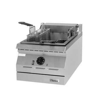 Garland ED-30SFT Designer Series 34 lb. Dual Tank Electric Countertop Super Deep Fryer