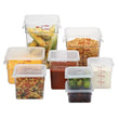 Cambro CAMSQUARES® CLASSIC FOOD STORAGE CONTAINERS - CAMWEAR®
