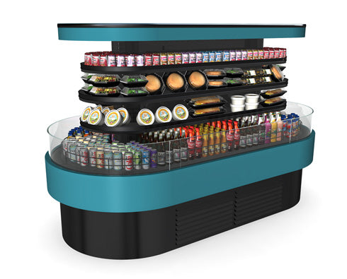 Structural Concepts Oasis FSI-63R Refrigerated Self-Service Island