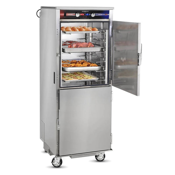 FWE PHTT-12 Full Height Insulated Mobile Heated Cabinet w/ (12) Pan Capacity, 120v