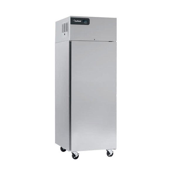 Delfield GCR1P-S Coolscapes 27" Top-Mount Solid Door Reach-In Refrigerator with Aluminum Interior