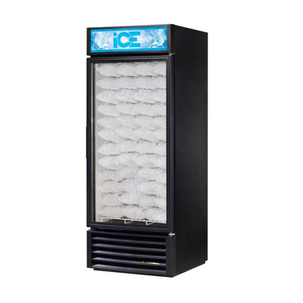 True GDIM-26NT-HC~TSL01 30" Glass Door Ice Merchandiser