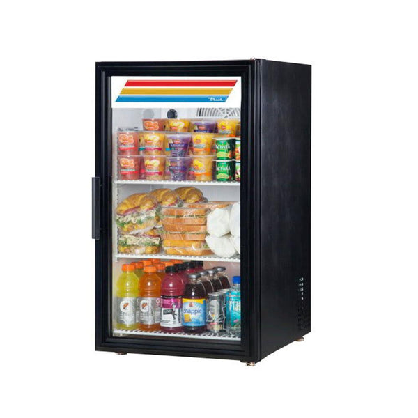 True GDM-06-34-HC~TSL01 20" Countertop Display Refrigerator With Swing Glass Door