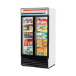 True GDM-35F~TSL01 39 1/2" Swing Glass Door Merchandiser Freezer