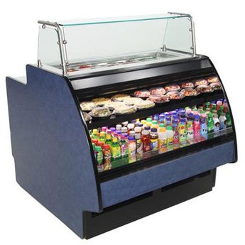 Structural Concepts Fusion GP-41RR Combination Prep/Refrigerated Self-Service Case with Rear Storage