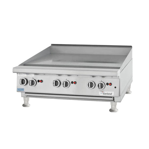 Garland GTGG24-G24M Natural Gas / Liquid Propane 24" Countertop Griddle with Manual Controls