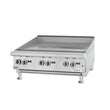 Garland GTGG24-GT24M Natural Gas 24" Countertop Griddle with Thermostatic Controls