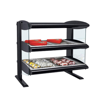 Hatco HZMH-XXD Heated Zone Merchandiser | Dual Shelf Food Display