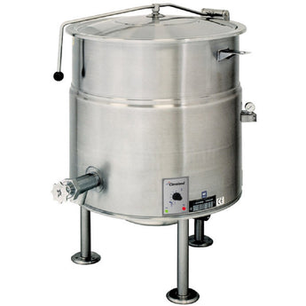 Garland Cleveland KEL-25 25 Gallon Stationary 2/3 Steam Jacketed Electric Kettle - 208/240V