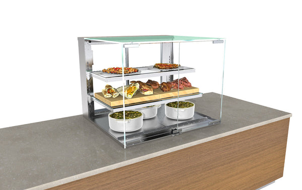 Structural Concepts Reveal NE-27HSV Heated Service Slide In Counter Case