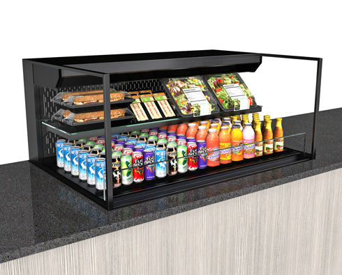 Structural Concepts Reveal NE-20RSSV Refrigerated Self-Service Slide In Counter Case