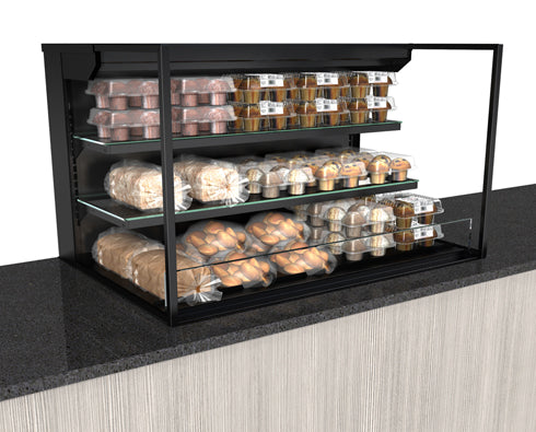 Structural Concepts Reveal NE-27DSSV Non-Refrigerated Self-Service Slide In Counter Case