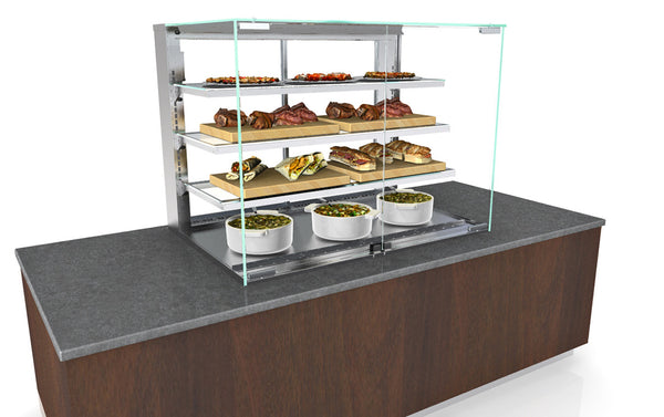 Structural Concepts Reveal NE-35HSV Heated Service Slide In Counter Case