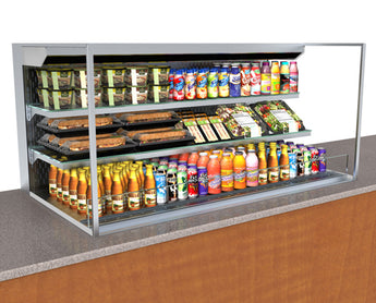 Structural Concepts Reveal NE-27RSSV Refrigerated Self-Service Slide In Counter Case