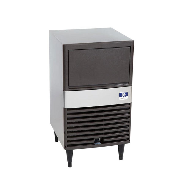 Manitowoc QM-30A 19 3/4" Air Cooled Undercounter Full Size Cube Ice Machine with 30 lb. Bin