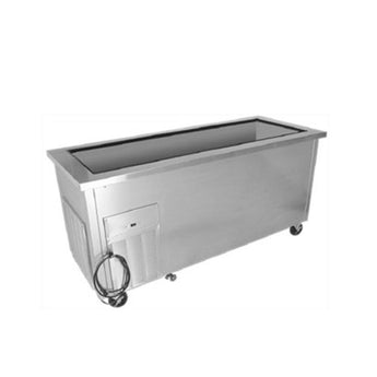 Delfield Mobile Self-Contained Cold Pan Serving Counters SCSC-B Shelleysteel