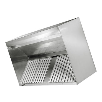 Fast Kitchen Hood SSH-MUA Wall-type Exhaust hood with internal make-up air function and baffle filters