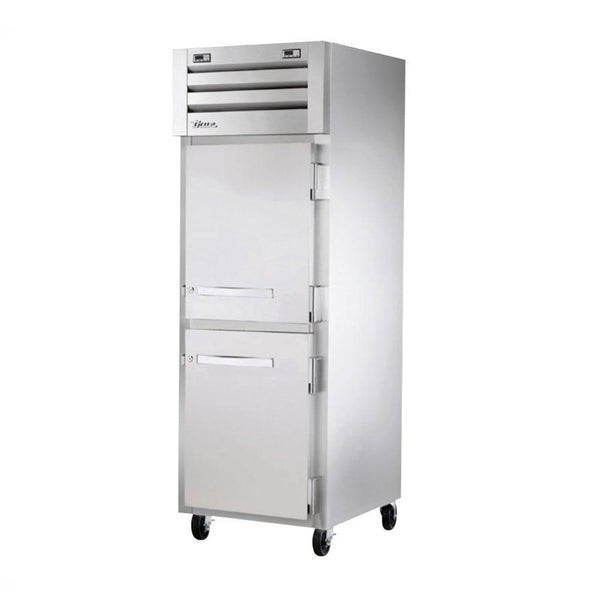 True STA1DT-2HS-HC Reach-In Solid Half Swing Door Dual Temperature Refrigerator/Freezer