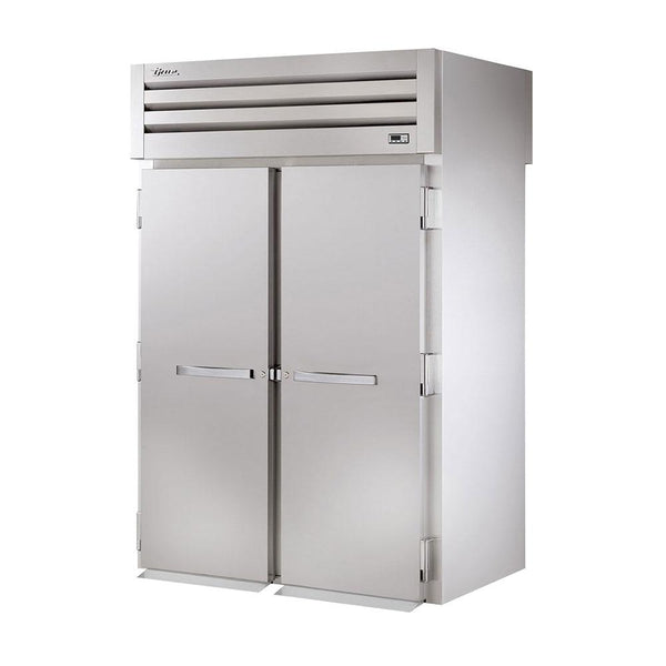 True STA2RRT89-2S-2S 68" x 88" Roll-Thru Solid Swing Door Refrigerator
