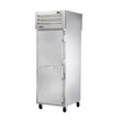 True STG1RPT-1S-1S-HC Pass-Thru Solid Front / Solid Rear Swing Door Refrigerator