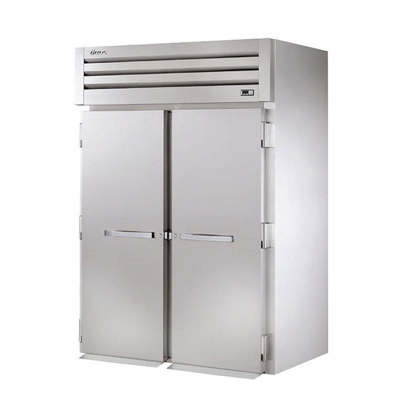True STG2HRI-2S Roll-In Solid Swing Door Heated Cabinet - 4000W