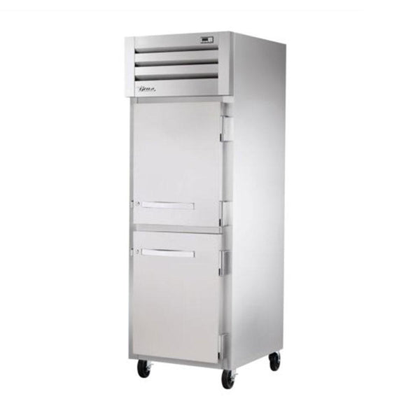 True STR1H-2HS 27.5" Reach-In Solid Half Swing Door Heating and Holding Cabinet - 1500W