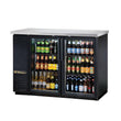True TBB-24-48G-HC-LD 49" 2 Glass Door Back Bar Refrigerator