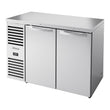 True TBR48-RISZ1-L-S-SS-1 48" Stainless Steel 2 Door Back Bar Refrigerator