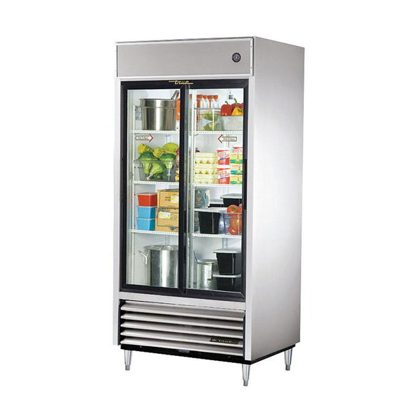 True TSD-33G-HC-LD 40" Reach-In 2 Glass Sliding Door Refrigerator