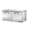 True TUC-60-LP-HC 60" Low Profile 2-Door Undercounter Refrigerator
