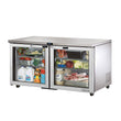 TRUE TUC-60G-HC~SPEC3 15.5-cu ft Undercounter Refrigerator w/ (2) Sections & (2) Doors