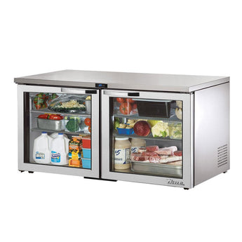 TRUE TUC-60G-LP-HC~SPEC3 15.5-cu ft Undercounter Refrigerator w/ (2) Sections & (2) Doors