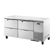 TRUE TUC-67D-4-HC~SPEC3 20.6-cu ft Undercounter Refrigerator w/ (2) Sections & (4) Drawers