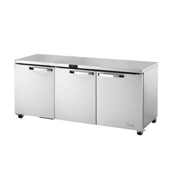 TRUE TUC-72-ADA-HC~SPEC3 19-cu ft Undercounter Refrigerator w/ (3) Sections & (3) Doors