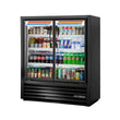 True TVM-48SL-54-HC~VM01 48" Slim Line Glass Merchandising Refrigerator