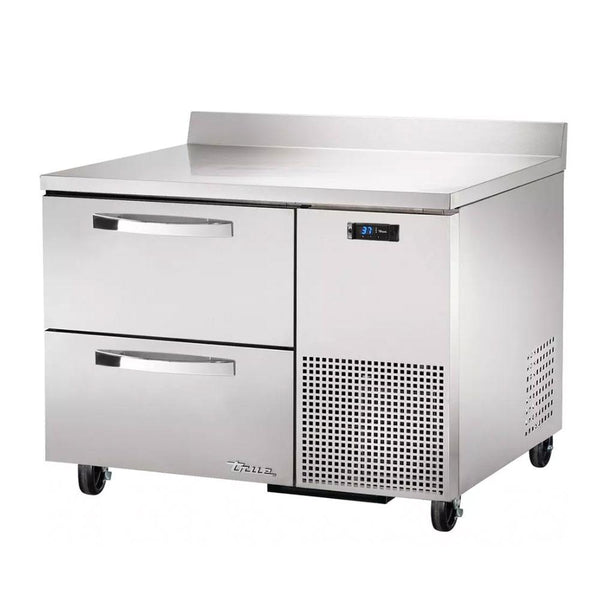 TRUE TWT-44D-2-HC~SPEC3 44" Work Top Refrigerator w/ (1) Section & (2) Drawers