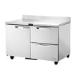 TRUE TWT-48D-2-HC~SPEC3 48" Work Top Refrigerator w/ (2) Sections, (1) Door & (2) Drawers