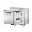 True TWT-60D-2-ADA-HC 60" ADA Compliant Worktop Refrigerator With 1-Door And 2-Drawer