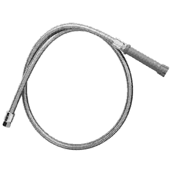 T&S Brass B-0044-H Hose, 44" Flexible Stainless Steel (Gray Handle)