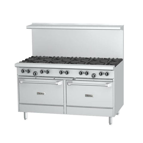 U.S. Range U60-10RR Natural Gas 10 Burner 60