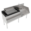 Perlick Bartender Cocktail Station-66" UCS66A-LF 12" Drop down Drainboard ,36" Ice Chest, 18" Blender station
