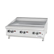 U.S. Range UTGG24-GT24M Natural Gas / Liquid Propane 24" Heavy-Duty Countertop Griddle with Thermostatic Controls