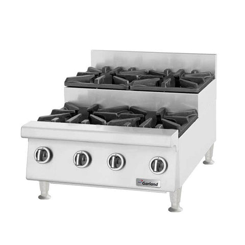 U.S. Range UTOG48-SU8 Natural Gas / Liquid Propane Heavy-Duty 8 Burner Step-Up Countertop 48