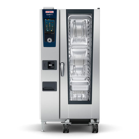 Rational iCombi Pro 20 Pan Half-Size Natural Gas Propane Combi Oven - 120V