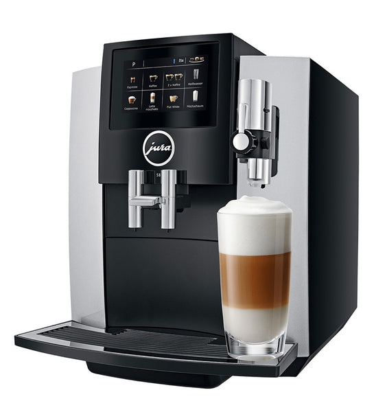 Jura S8 Automatic Coffee Machine, Moonlight Silver