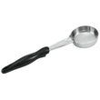 2-Ounce Stainless Steel Round Spoodle With Black Nylon Handle